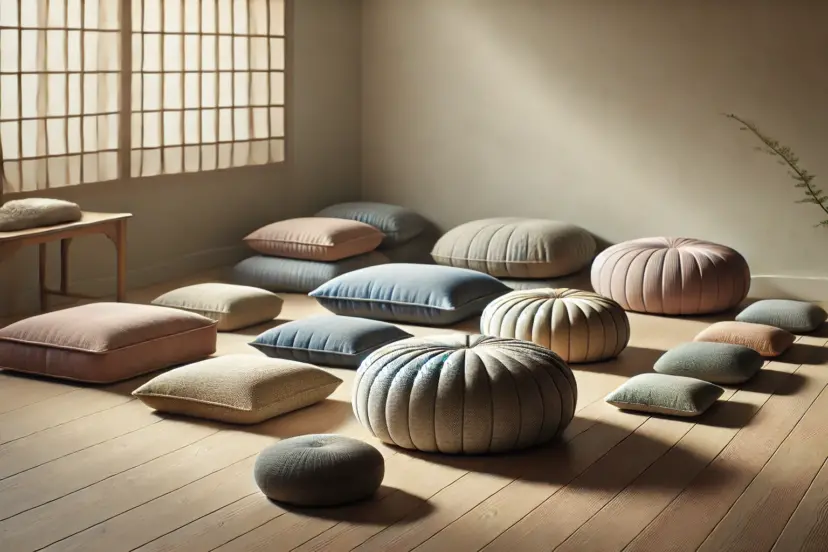 meditation cushions