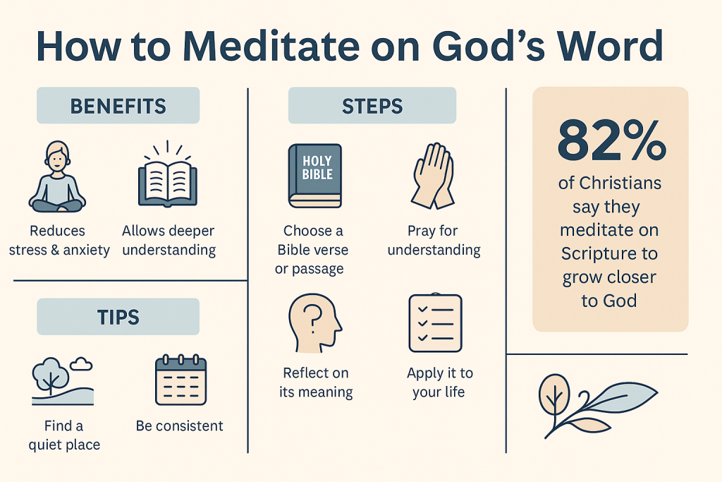 how to meditate on god's word