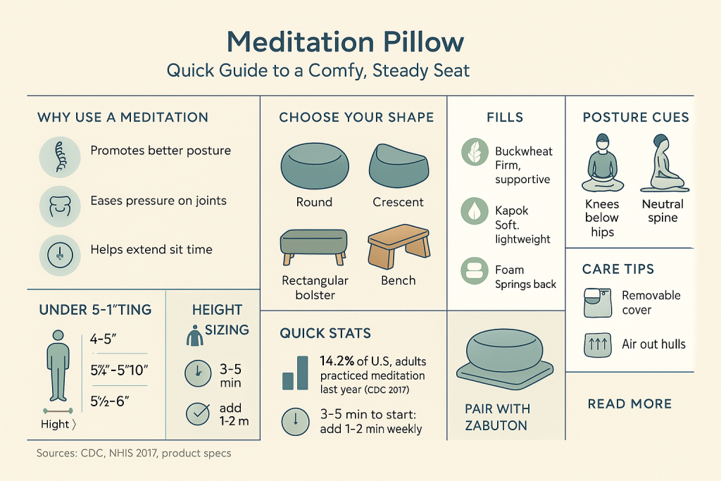 meditation pillow