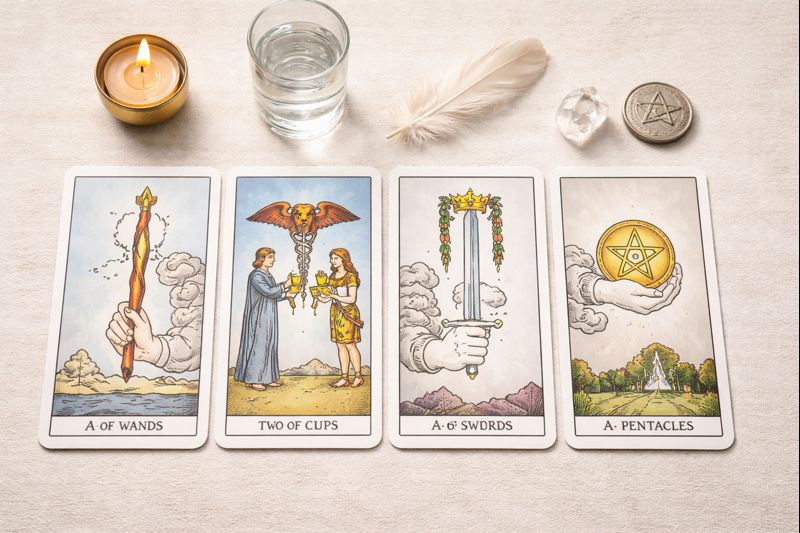 types of tarot cards