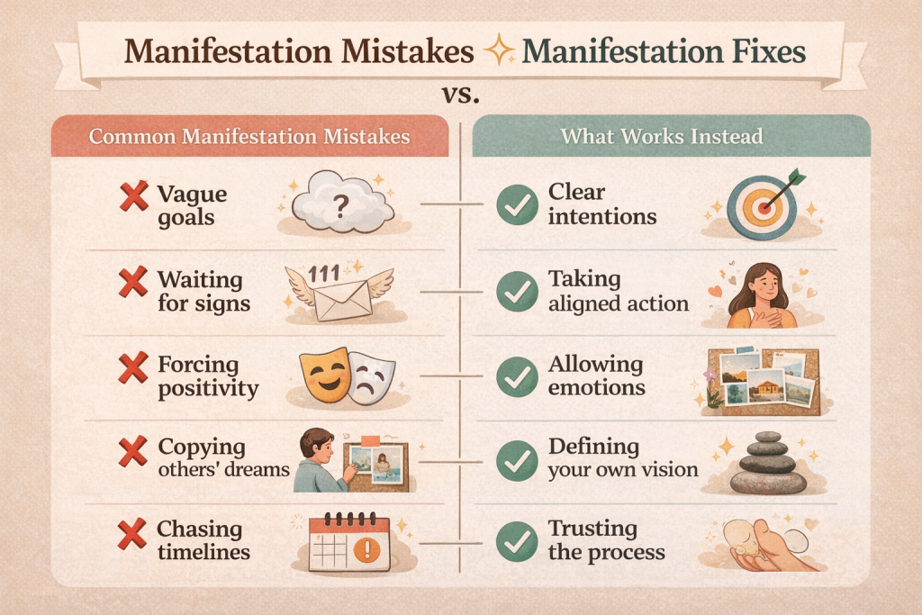 Manifestation Mistakes