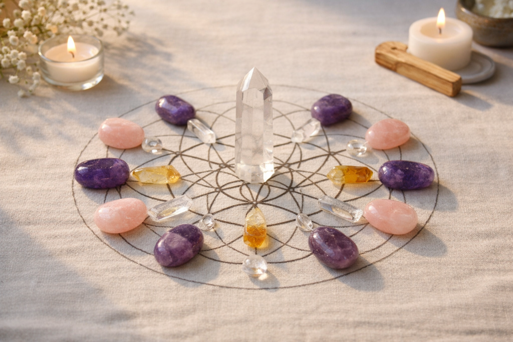 Crystal Grid Layouts For Beginners