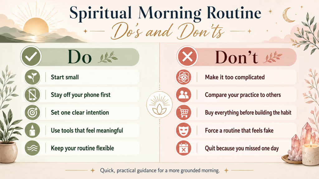 Spiritual Morning Routine