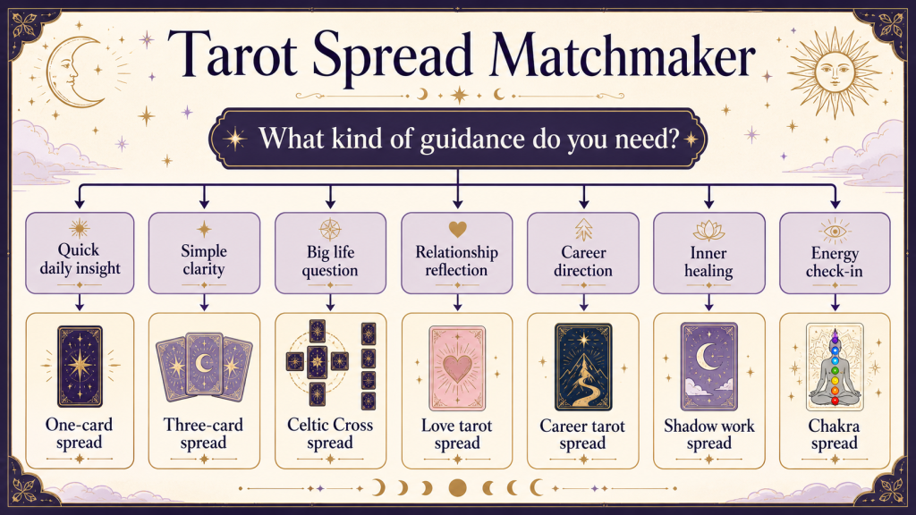 different tarot spreads