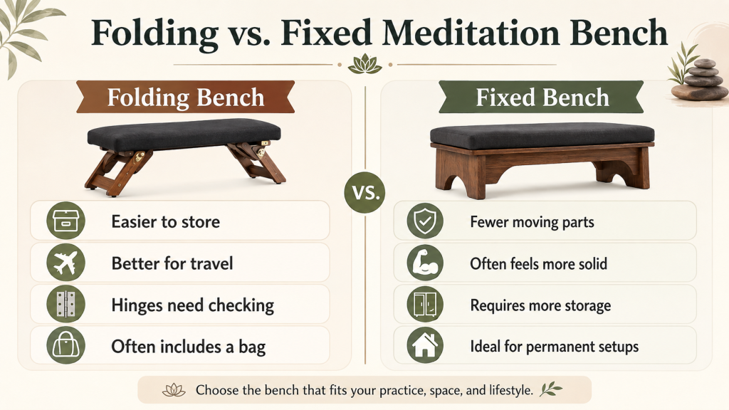 meditation bench