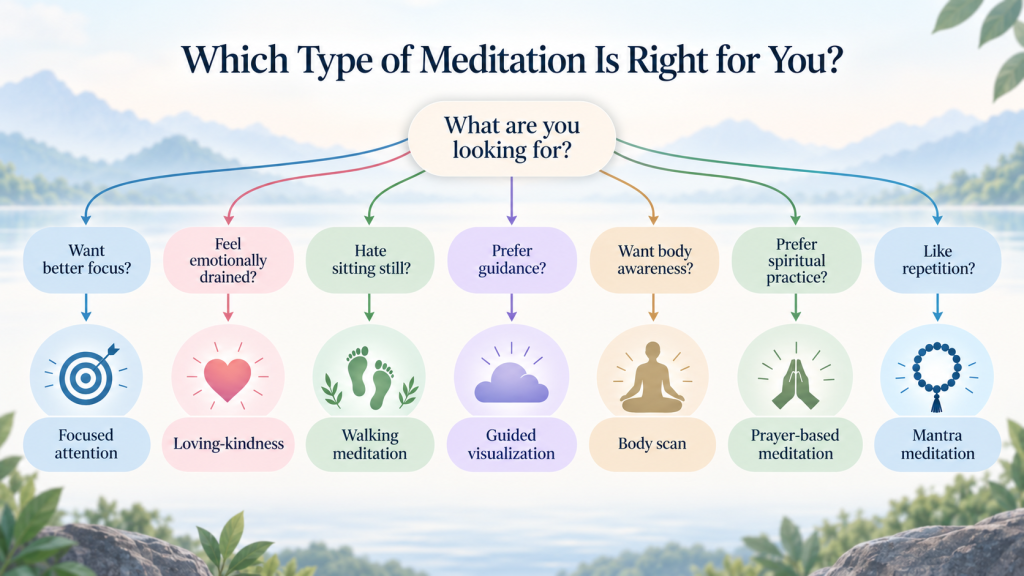 types of meditation